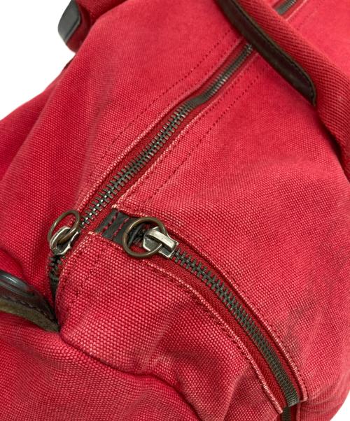 POLO JEANS（ポロジーンズ）POLO JEANS (ポロジーンズ) ダッフルバッグ レッドの古着・服飾アイテム