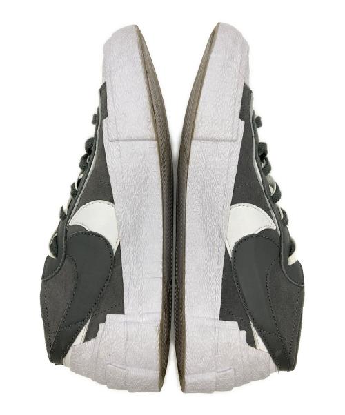 NIKE（ナイキ）NIKE (ナイキ) sacai (サカイ) BLAZER LOW グレー サイズ:27㎝の古着・服飾アイテム