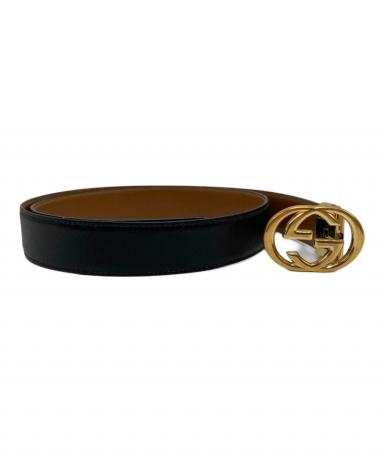 中古・古着通販】GUCCI (グッチ) インターロッキングGバックルベルト