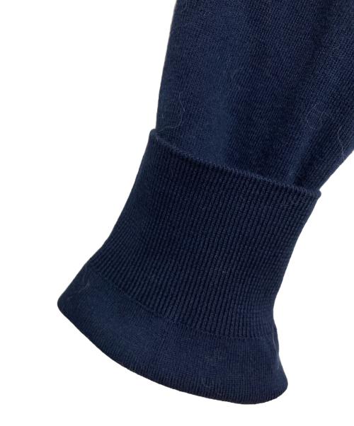 POLO RALPH LAUREN（ポロ・ラルフローレン）POLO RALPH LAUREN (ポロ・ラルフローレン) クルーネックニット ネイビー サイズ:XLの古着・服飾アイテム