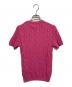 POLO RALPH LAUREN (ポロ・ラルフローレン) ケーブルニット ピンク サイズ:S 未使用品：9000円
