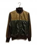 adidasアディダス）の古着「トラックジャケット」｜ブラウン×カーキ