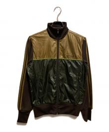 adidas（アディダス）の古着「トラックジャケット」｜ブラウン×カーキ