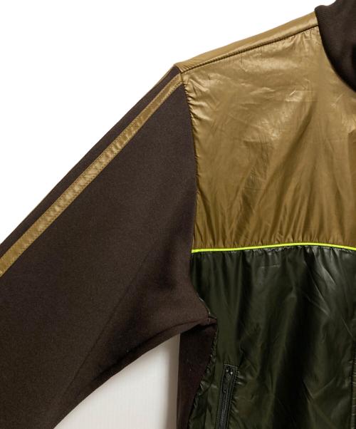 adidas（アディダス）adidas (アディダス) トラックジャケット ブラウン×カーキ サイズ:Sの古着・服飾アイテム