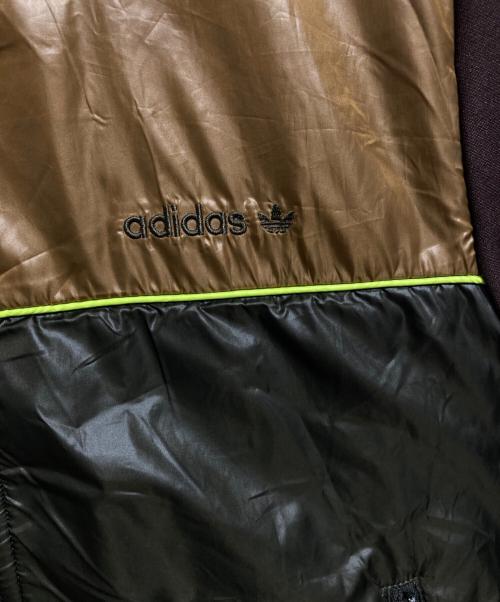 adidas（アディダス）adidas (アディダス) トラックジャケット ブラウン×カーキ サイズ:Sの古着・服飾アイテム