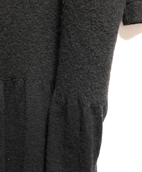 Y's（ワイズ）Y's (ワイズ) 切替ニットワンピース ブラック サイズ:2の古着・服飾アイテム