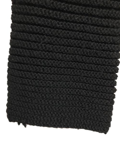 YOHJI YAMAMOTO（ヨウジヤマモト）YOHJI YAMAMOTO (ヨウジヤマモト) タートルネックニットワンピース ブラック サイズ:2の古着・服飾アイテム