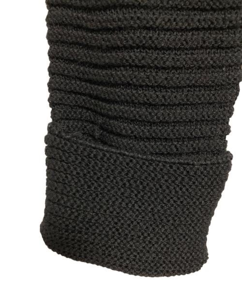 YOHJI YAMAMOTO（ヨウジヤマモト）YOHJI YAMAMOTO (ヨウジヤマモト) タートルネックニットワンピース ブラック サイズ:2の古着・服飾アイテム