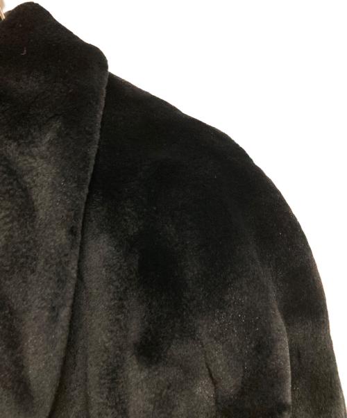 KENZO（ケンゾー）KENZO (ケンゾー) ミンクファーショートコート ネイビー サイズ:Mの古着・服飾アイテム