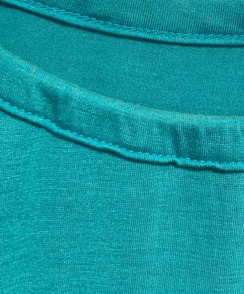 YOHJI YAMAMOTO（ヨウジヤマモト）YOHJI YAMAMOTO (ヨウジヤマモト) 14AW アートプリントTシャツワンピース ブルー サイズ:2の古着・服飾アイテム