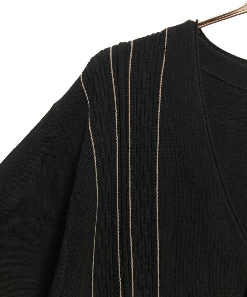 HUF（ハフ）HUF (ハフ) CHAIN LINK CARDIGAN ブラック サイズ:Mの古着・服飾アイテム