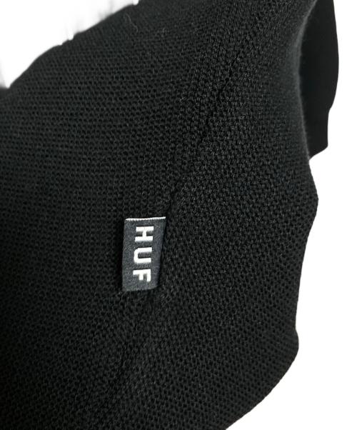 HUF（ハフ）HUF (ハフ) CHAIN LINK CARDIGAN ブラック サイズ:Mの古着・服飾アイテム