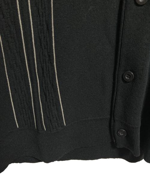 HUF（ハフ）HUF (ハフ) CHAIN LINK CARDIGAN ブラック サイズ:Mの古着・服飾アイテム