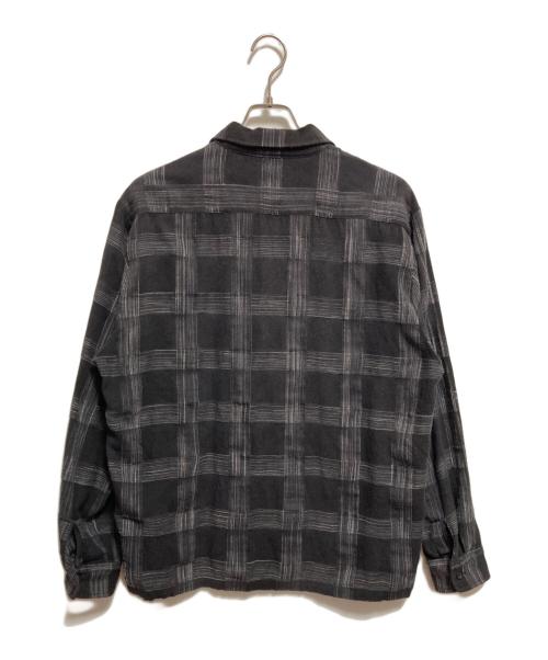SUPREME（シュプリーム）Supreme (シュプリーム) Woven Plaid Shirt ブラック サイズ:Mの古着・服飾アイテム