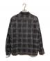 Supreme (シュプリーム) Woven Plaid Shirt ブラック サイズ:M：14000円
