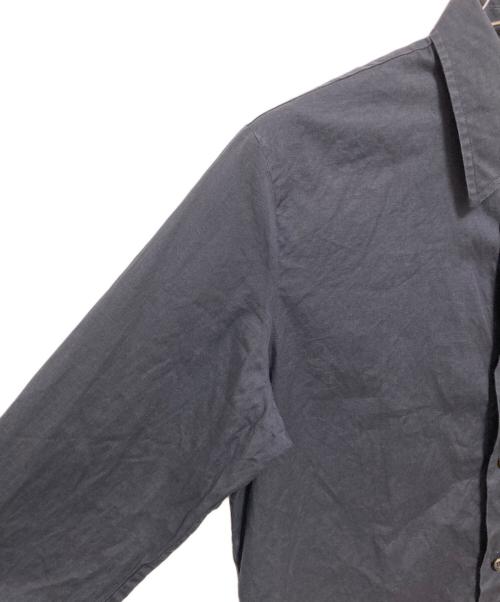 MARTIN MARGIELA（マルタン・マルジェラ）Martin Margiela (マルタン・マルジェラ) ロングスリーブシャツ ネイビー サイズ:3の古着・服飾アイテム
