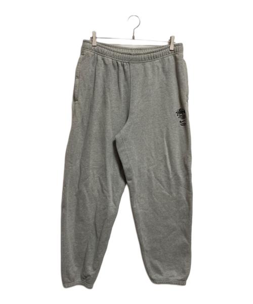 NIKE（ナイキ）NIKE (ナイキ) stussy (ステューシー) International Sweatpants グレー サイズ:Lの古着・服飾アイテム