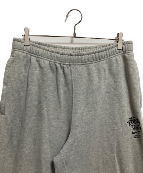 NIKE（ナイキ）NIKE (ナイキ) stussy (ステューシー) International Sweatpants グレー サイズ:Lの古着・服飾アイテム