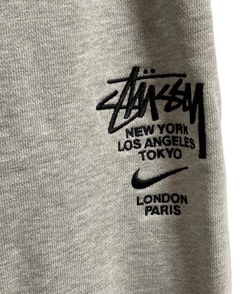 NIKE（ナイキ）NIKE (ナイキ) stussy (ステューシー) International Sweatpants グレー サイズ:Lの古着・服飾アイテム