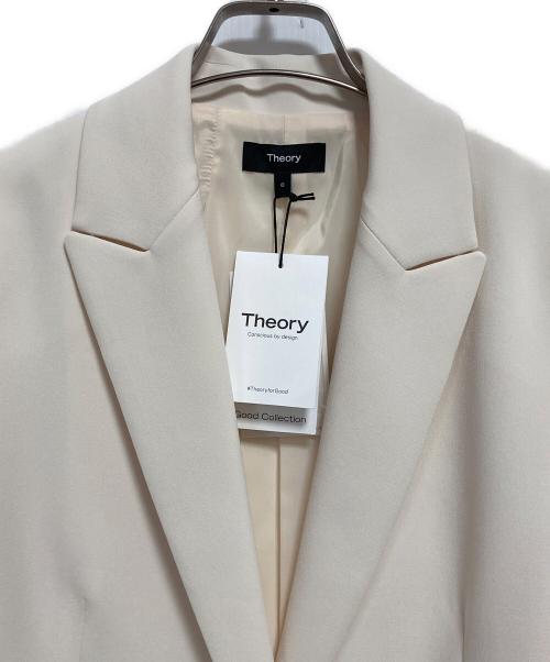 theory（セオリー）theory (セオリー) Admiral Crepe Relaxed JKT アイボリーの古着・服飾アイテム