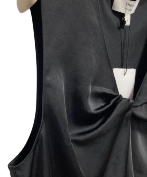 theory project（セオリープロジェクト）theory project (セオリープロジェクト) DRAPE SHEEN ブラック サイズ:Sの古着・服飾アイテム
