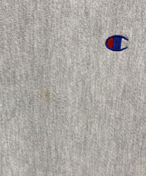 Champion REVERSE WEAVE（チャンピオン リバース ウィーブ）Champion REVERSE WEAVE (チャンピオン リバース ウィーブ) 90ｓクルーネックスウェット グレー サイズ:Lの古着・服飾アイテム