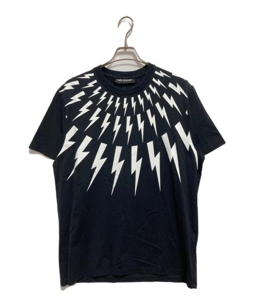 NEIL BARRETT（ニールバレット）NEIL BARRETT (ニールバレット) サンダーボルトロゴＴシャツ ブラック サイズ:XLの古着・服飾アイテム