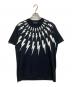 NEIL BARRETT（ニールバレット）の古着「サンダーボルトロゴＴシャツ」｜ブラック