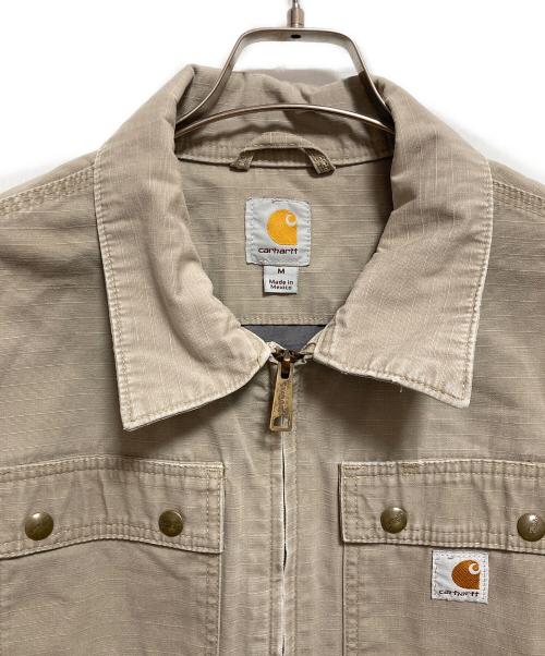 CarHartt（カーハート）CarHartt (カーハート) ワークジャケット ベージュ サイズ:Mの古着・服飾アイテム