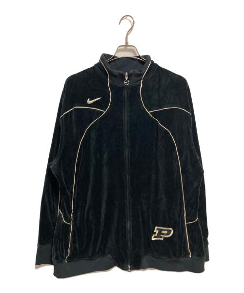 NIKE（ナイキ）NIKE (ナイキ) ベロアジャケット ブラック サイズ:XLの古着・服飾アイテム