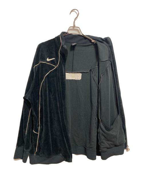 NIKE（ナイキ）NIKE (ナイキ) ベロアジャケット ブラック サイズ:XLの古着・服飾アイテム