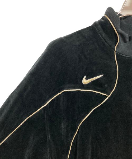 NIKE（ナイキ）NIKE (ナイキ) ベロアジャケット ブラック サイズ:XLの古着・服飾アイテム
