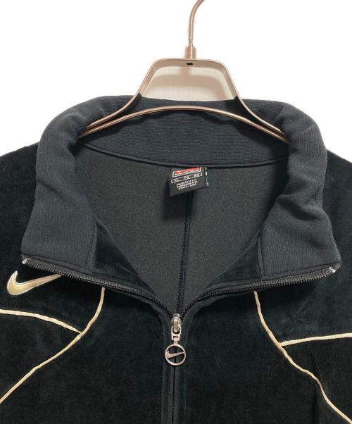 NIKE（ナイキ）NIKE (ナイキ) ベロアジャケット ブラック サイズ:XLの古着・服飾アイテム