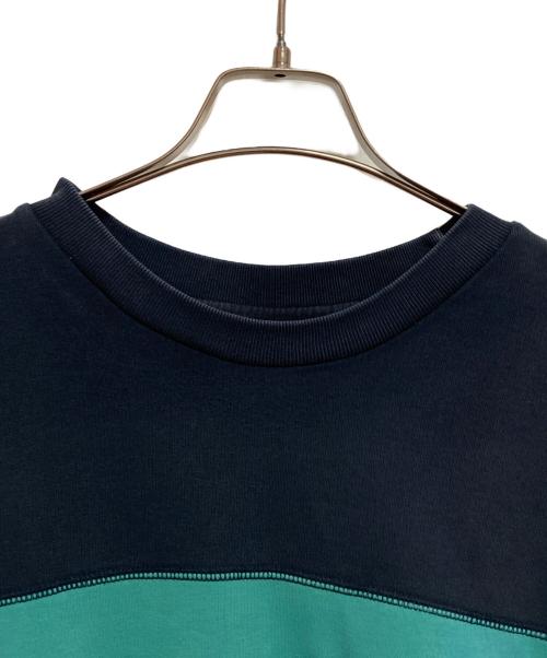 NIKE（ナイキ）NIKE (ナイキ) 切替スウェット ネイビー×グリーン サイズ:XXLの古着・服飾アイテム
