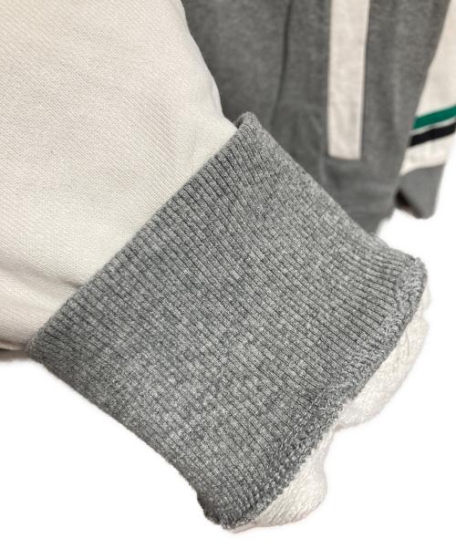 NIKE（ナイキ）NIKE (ナイキ) ジップアップスウェット グレー×ホワイト サイズ:Lの古着・服飾アイテム
