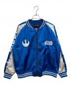 STAR WARSスターウォーズ）の古着「スカジャン」｜ブルー×ホワイト