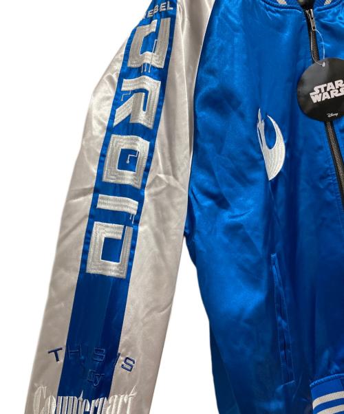 STAR WARS（スターウォーズ）STAR WARS (スターウォーズ) スカジャン ブルー×ホワイト サイズ:3L 未使用品の古着・服飾アイテム