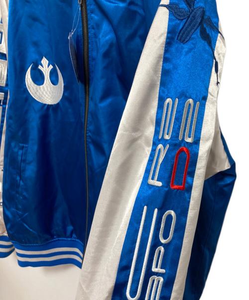 STAR WARS（スターウォーズ）STAR WARS (スターウォーズ) スカジャン ブルー×ホワイト サイズ:3L 未使用品の古着・服飾アイテム