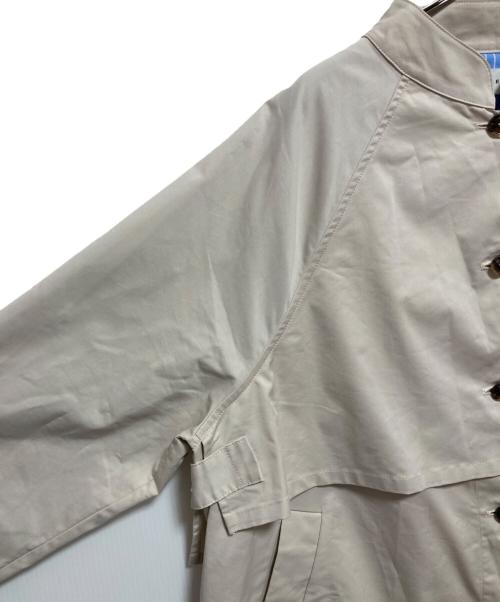 kelen（ケレン）kelen (ケレン) 26SS LAP DESIGN MAO COLLAR MIDDLE JACKET “KILO” ベージュ サイズ:Mの古着・服飾アイテム