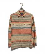 PENDLETONペンドルトン）の古着「BOARD SHIRT」｜ピンクベージュ