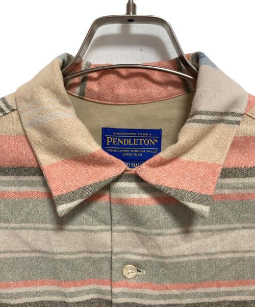 PENDLETON（ペンドルトン）PENDLETON (ペンドルトン) BOARD SHIRT ピンクベージュ サイズ:XSの古着・服飾アイテム