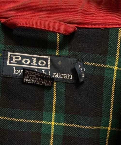 POLO RALPH LAUREN（ポロ・ラルフローレン）POLO RALPH LAUREN (ポロ・ラルフローレン) スイングトップ レッド サイズ:Lの古着・服飾アイテム
