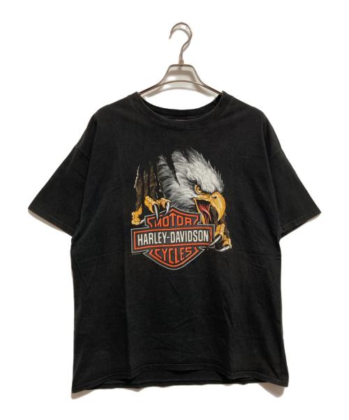 HARLEY-DAVIDSON（ハーレーダビッドソン）HARLEY-DAVIDSON (ハーレーダビッドソン) プリントTシャツ ブラック サイズ:XLの古着・服飾アイテム