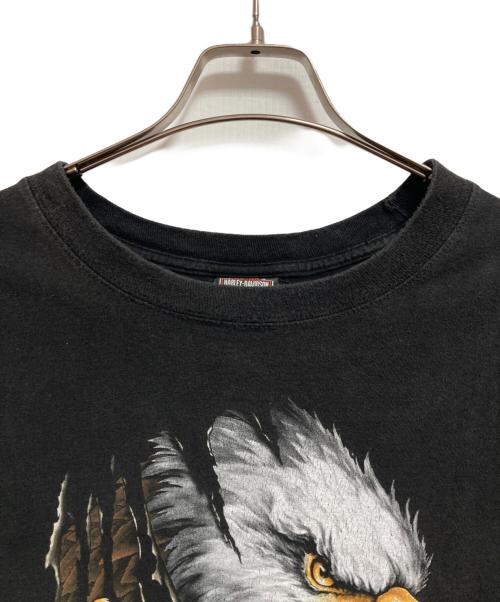 HARLEY-DAVIDSON（ハーレーダビッドソン）HARLEY-DAVIDSON (ハーレーダビッドソン) プリントTシャツ ブラック サイズ:XLの古着・服飾アイテム
