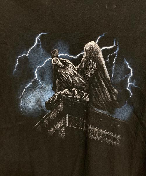 HARLEY-DAVIDSON（ハーレーダビッドソン）HARLEY-DAVIDSON (ハーレーダビッドソン) Tシャツ ブラック サイズ:ＸＬの古着・服飾アイテム