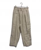 journal standard luxeジャーナルスタンダード ラックス）の古着「MAY ワイドパンツ」｜ベージュ