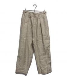 journal standard luxe（ジャーナルスタンダード ラックス）の古着「MAY ワイドパンツ」｜ベージュ
