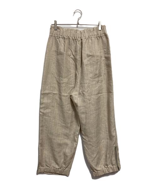 journal standard luxe（ジャーナルスタンダード ラックス）JOURNAL STANDARD LUXE (ジャーナルスタンダード ラックス) MAY ワイドパンツ ベージュ サイズ:FREEの古着・服飾アイテム