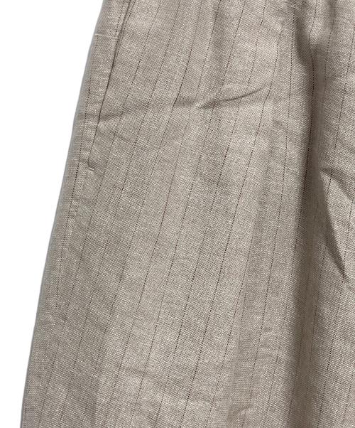 journal standard luxe（ジャーナルスタンダード ラックス）JOURNAL STANDARD LUXE (ジャーナルスタンダード ラックス) MAY ワイドパンツ ベージュ サイズ:FREEの古着・服飾アイテム
