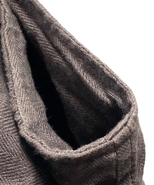 journal standard luxe（ジャーナルスタンダード ラックス）JOURNAL STANDARD LUXE (ジャーナルスタンダード ラックス) リネンヘリン カーゴパンツ ブラウン サイズ:FREEの古着・服飾アイテム